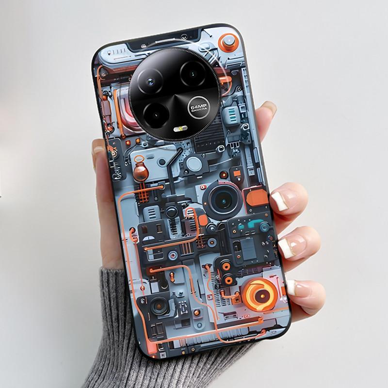 Casing For BLU Bold K50 Case Aesthetic Luxury Cute Cool Boys Girls Pattern Black Matte Soft TPU Silicone Phone Back Shell Cover