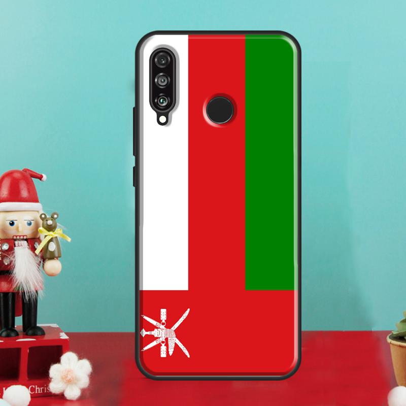 Oman Flag For Huawei Nova 9 10 SE 12i 11i 8i 12s Y90 Y60 Y70 Y72 Y61 Y91 P20 P40 P30 Lite P60 Pro Case