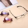 Women Computer Eyewear Presbyopic Anti Blue Light Presbyopia Eyeglasses Folding Reading Glasses