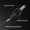 DaierTek Starlink Mini Cable 2M 5M 10M Extension Replacement Power Cable for Starlink Mini DC Male to Male Waterproof Outdoor