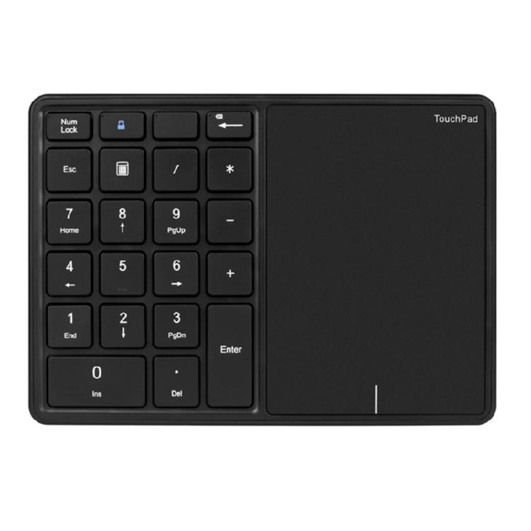 

Wireless Numeric Keypad with Touchpad for Windows IOS Android PC Tablet 1