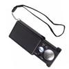 Acrylic Lens Jewelry Magnifier LED UV Light Magnifying Glass for 30X, 60X Watch Repair