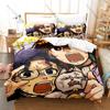Cool Personality Dandadan Anime Bedding Set New 3D Print Duvet Cover Pillowcases Twin Full Queen King Size Soft Bed Linen