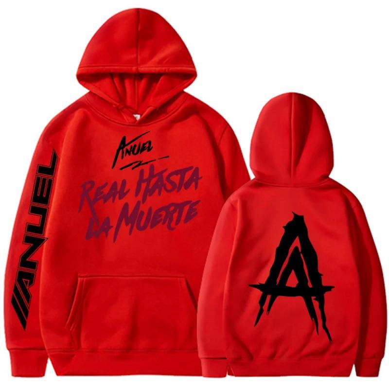 New Anuel AA Printed Hoodies Sweatshirt