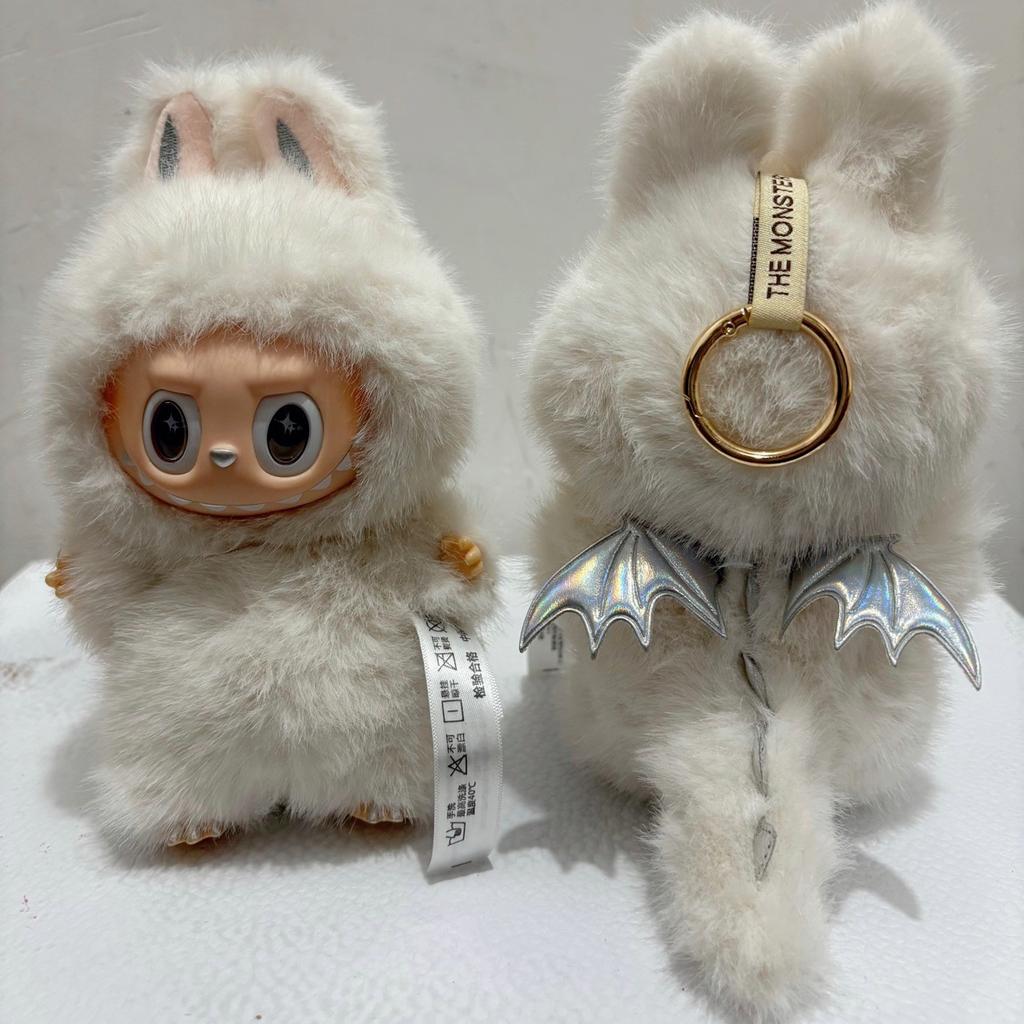 For 3.0 V2 V1 Labubu Clothing Accessories Little devil Angel Wings plush clothes For labubu outfit Dolls Accessories