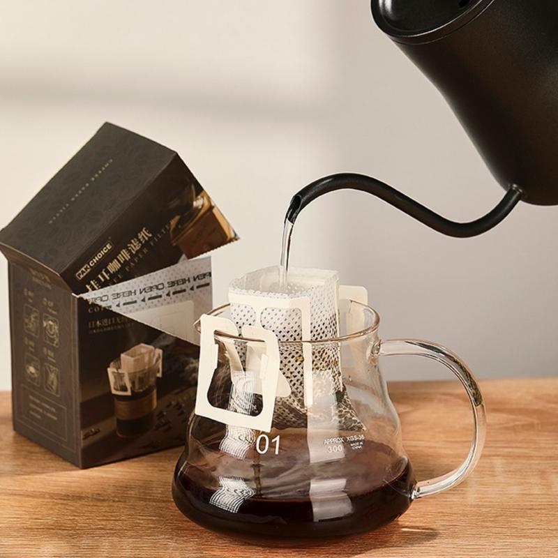 25/50 buc. Filtru de Cafea Portabil Suspendat Pungă de Cafea Drip De Unică Folosință Pungă de Hârtie Filtru pentru Cafea Preparată Manual Ustensilă pentru Cafea
