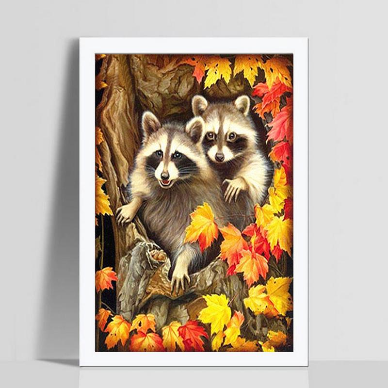 DP Diamond Embroidery Squirrel 5D Diamond Painting Cross Stitch Pattern Diamond Mosaic