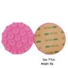 19-Hole Silicone Suction Cup Phone Holder & Power Bank Adhesive Sticker