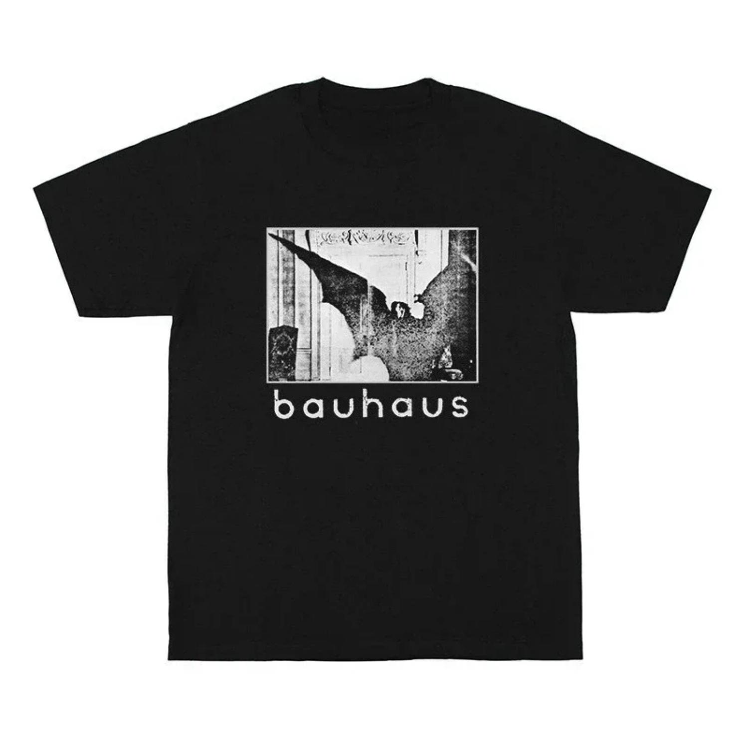 2025 Summer New Bauhaus T-shirt Bela Lugosi s Death New Wave Goth Rock Punk Cocteau Twins  s  T-shirt S