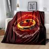 1pc Blanket The Lord of the Rings2 Print Design, Lightweight Blanket for Sofa, Bed- Soft &Warm, Gift for All Seasons like Christmas, Halloween