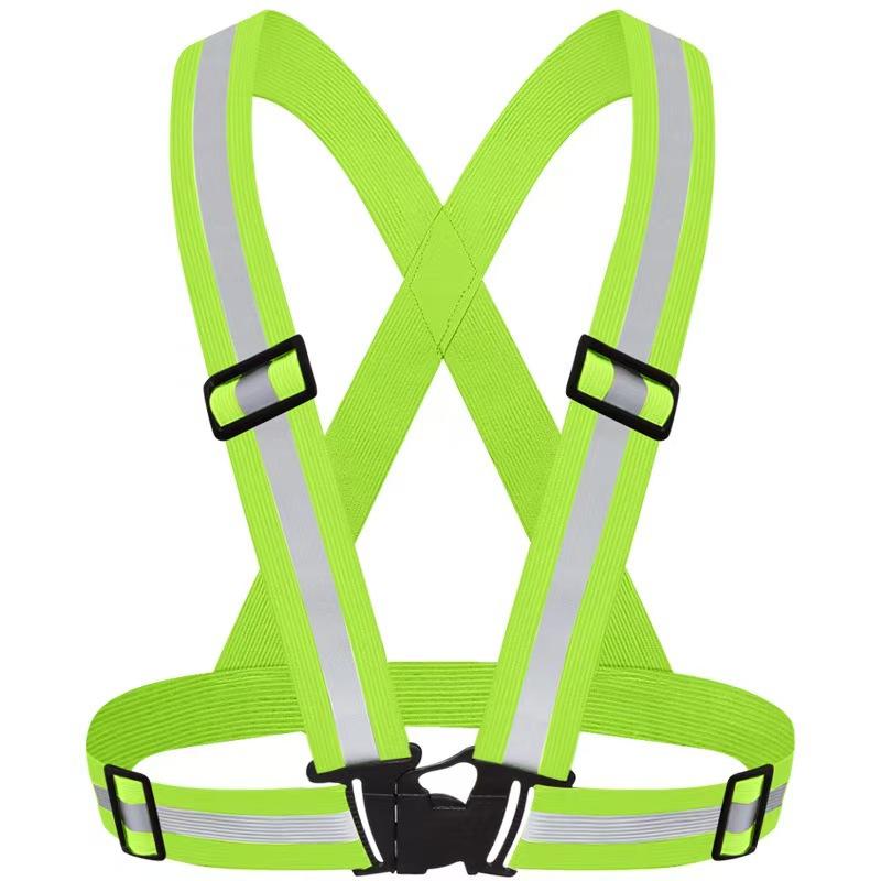 

Reflective Safety Vest - High Visibility Vest Adjustable Straps for Outdoor Jogging, Cycling, Walking and Riding