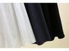 Women's High Waist Summer A-Line Maxi Skirt - Solid Color, Loose Fit