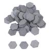 40Pcs 1/16 Scale Simulation Miniature Hexagon Red Brick Model Toy