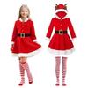 Christmas Reindeer Santa Santa One Performance New Year Cultural Santa Costume [HarnyLoom] Children's Cosplay, Girls, Costume, Claus, Cosplay, Women's