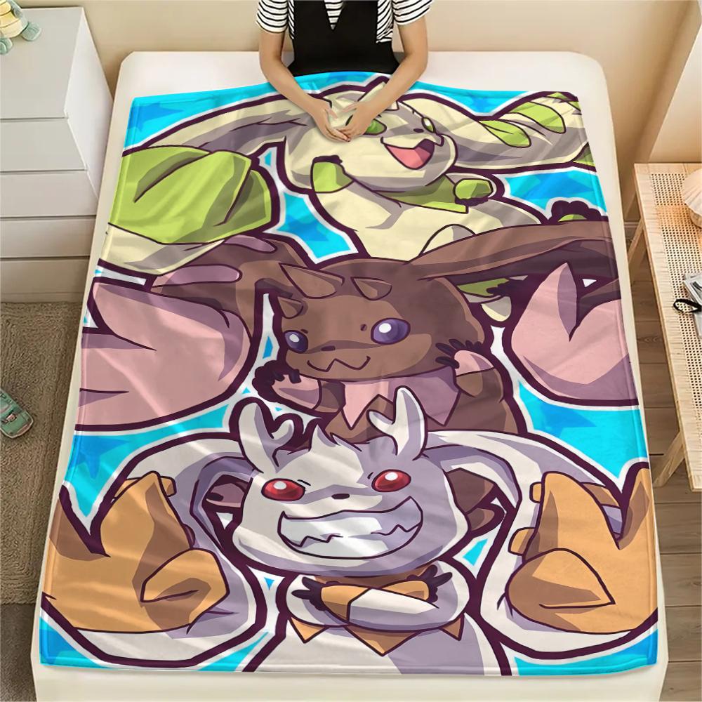 

Digimon Dreamy Illustration Blanket, Digimon Fan Cozy Throw, Perfect Gift 75x90cm