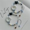 Verstellbares Armbanduhr Perlenarmbanduhren Neue Quarzuhr Damen Mädchen