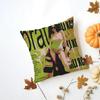 Singer Pop C-Charli X-Xcx Cushion Cover Washable Linen Pillowcase Soft For Daily Sofa Bed Home Room Decor