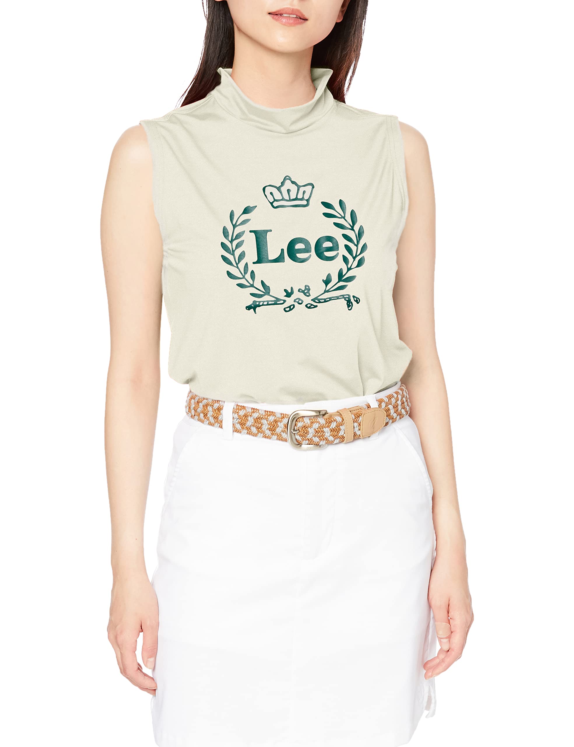 

Футболка Lee Tight Mockneck Размер M, Женская, Белая, белый