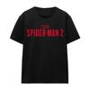 Spider-Man 2 Unisex Adult Gamerverse Red Logo T-Shirt