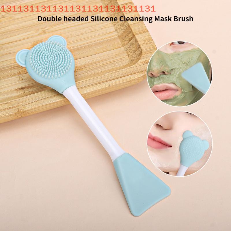 DIY Facemask Mixing Tool Kit with Soft Bowl Stick Spatula for Facial Mask Application 4PCS Silicone Face Mask Mixing Bowl Set