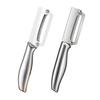 Fruits Vegetable Peeler Stainless Steel Blade Sugar Cane Peeler Rust-Resistant Dishwasher Safe Kitchen Tool for Peeling