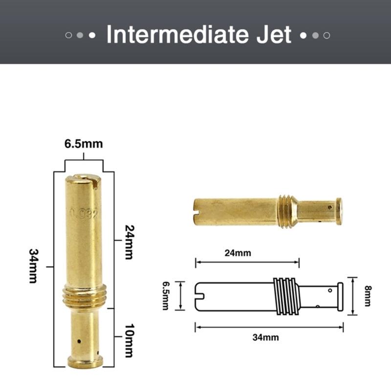 Maßgeschneiderter Düsenlochsatz Feinabstimmung des Düsenlochsatzes Hauptsortiment für Vergaser Erzielen Sie eine genaue Kraftstoffeinspritzsteuerung