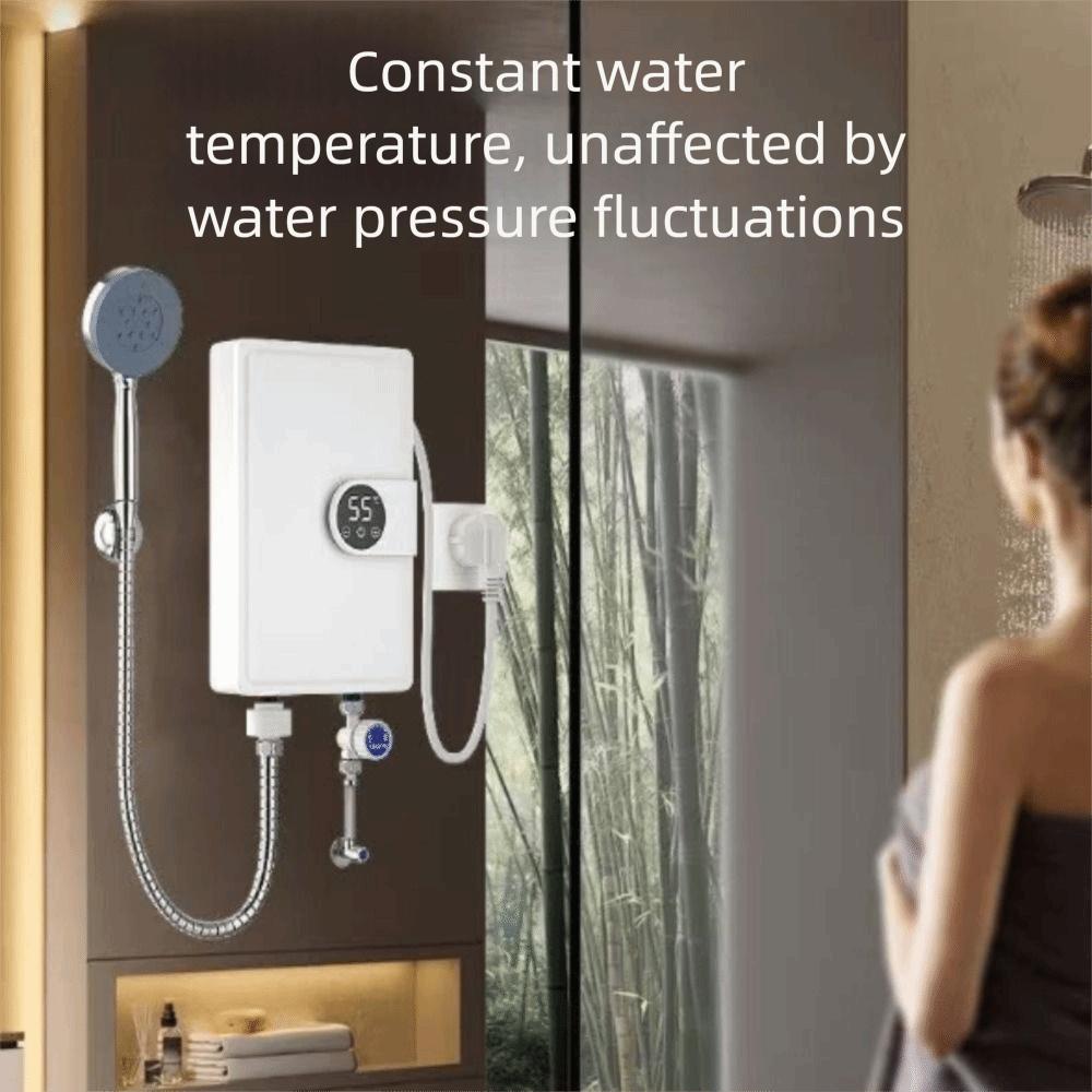 Smart Touch Display Instant Electric Water Heater Power Saving Electric Water Boiler  On Demand