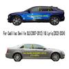 Car TPU/Glossy Mirror Pillar Post Cover For Cadillac Seville SLS 2007-2012/IQ Lyriq -2024 Door Trim Window Molding Sticker