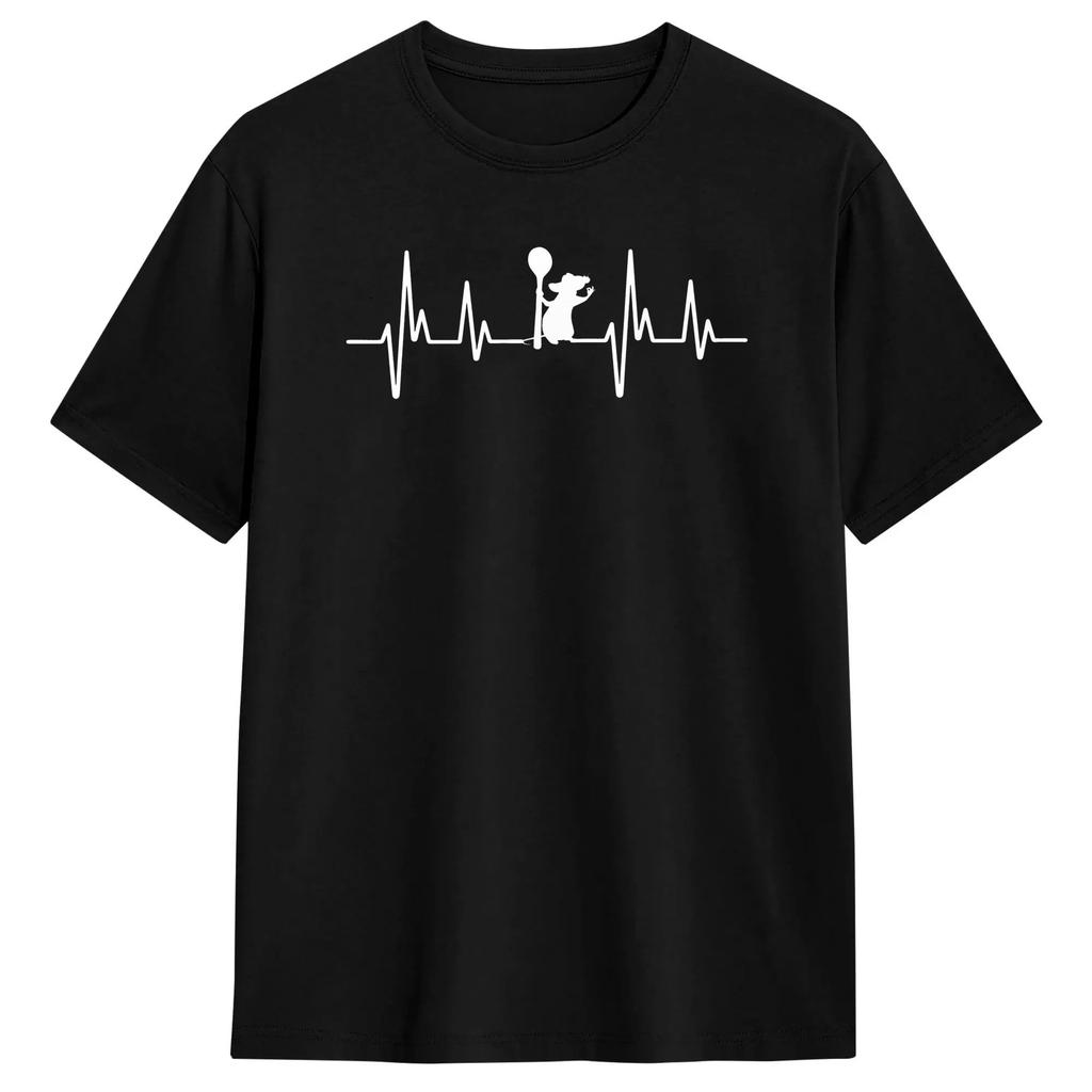 Ratatouille TShirt Unisex Chef Rat Cooking Awesome Cotton Tee Shirt Round Neck Short Sleeve T Shirt Big Size Tops