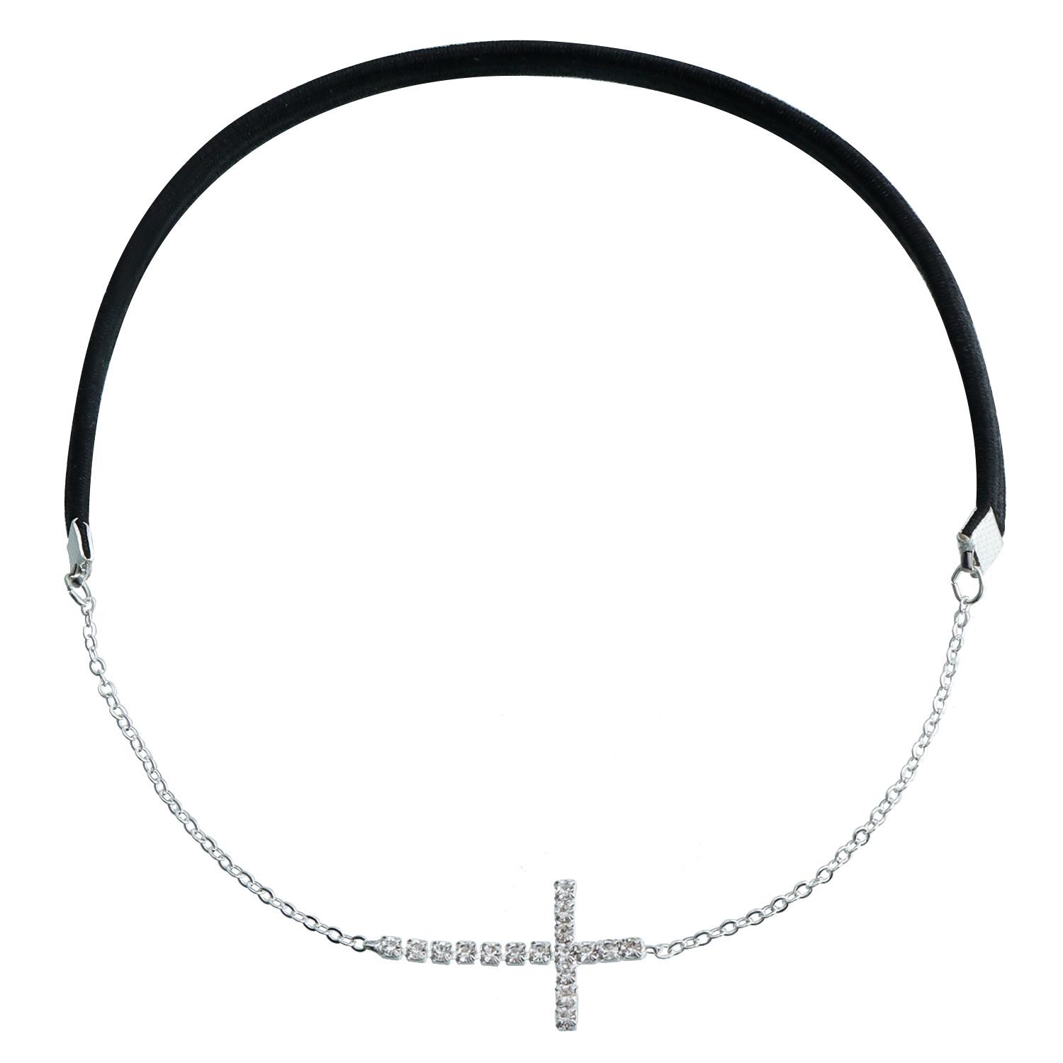 

Sexy Chain Metal Leg Ring Casual Body Chain Stretch Strap Cross Hottie Thigh Chain серебряный