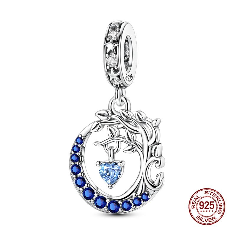 Original Charm Copper Fruit Four-Leaf Clover Series Charm Bead Fit 3Mm Original Bracelet For Women Diy Jewelry Gift