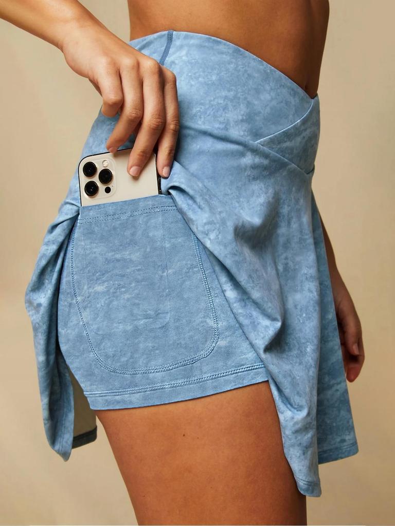 Women's Quick-Dry High-Waisted Golf & Yoga Skirt