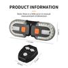 1/2PCS Bike Turn Signal Rear Light USB Rechargeable Wireless Remote Control LED Bicycle Taillight MTB Night Riding Warning Lamp