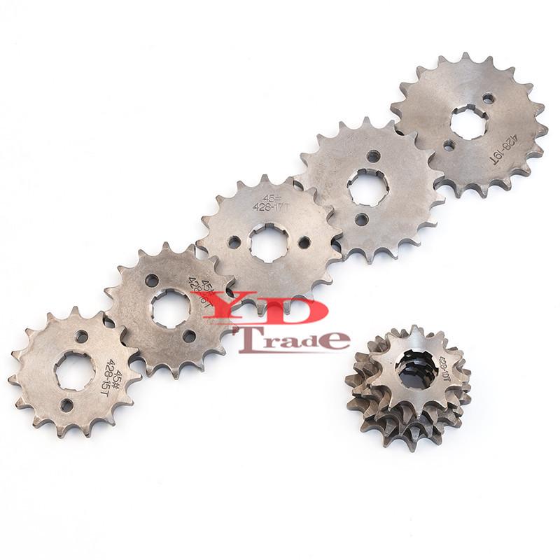 Off-Road ATV & Dune Buggy Engine: 428 Chain Sprocket Gears, 10-19T