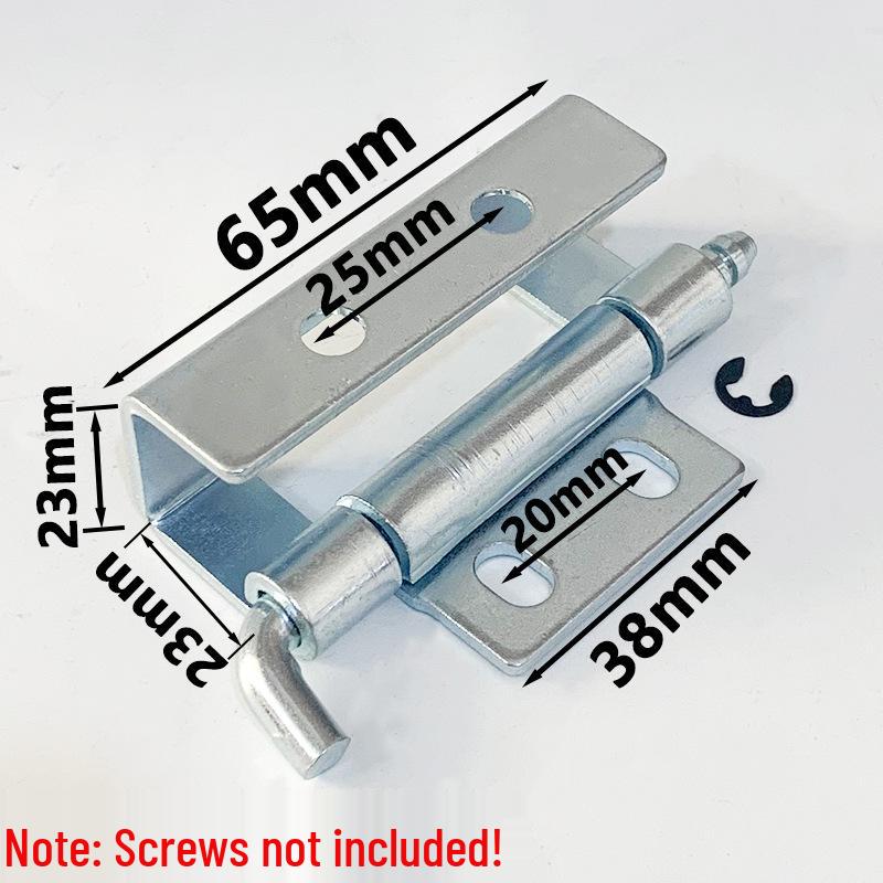 CL283-8 Removable Center Concealed Hinge, 304 Stainless Steel for Industrial Machinery Cabinet Doors