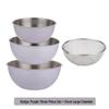 ZISIZ Stainless Steel Mixing Bowl