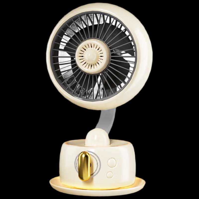 Xiru XR-YY37 3D Circulation Quiet Desktop Fan with Ambient Light & Aroma Diffuser