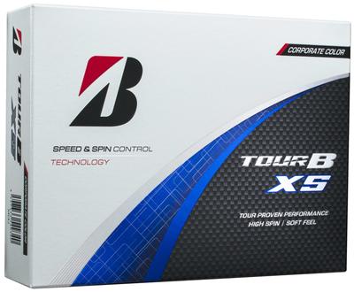 Bridgestone Golf Tour B XS Golf 2024 Corporate 1 Dozen Balls, Model, Colors, (12 Balls)