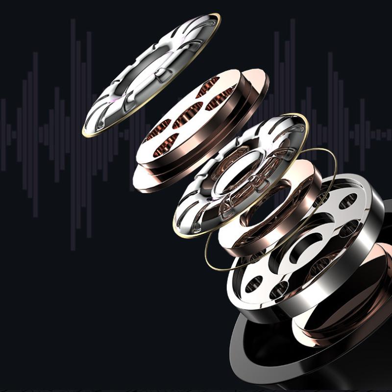 Drahtloses Bluetooth-Headset TWS Großer Bildschirm Intelligente Nummer zeigte Ohr-Ohr-Atmungslicht-Sport-Headset