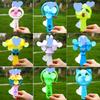 Cartoon Hand-Crank Fan: Graduation Gift for Kids