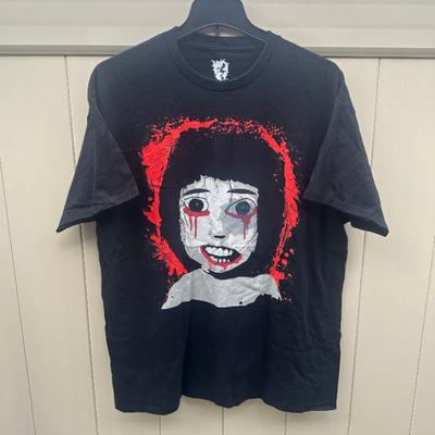 Maglietta Creepypasta Dollthing Ahenobarbus Henocied, T-shirt Horror Gotico Y2K Grunge
