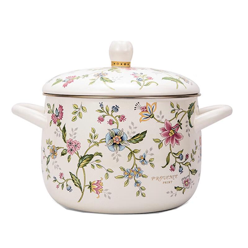 Эмалированная глубокая кастрюля серии Provence от FUJIHORO