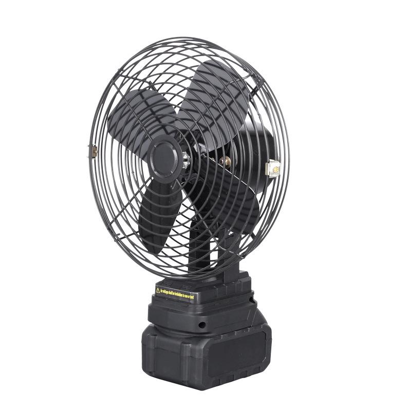 8-inch Lithium Battery Fan: High Wind Power for Outdoor Camping, Fishing, and Construction