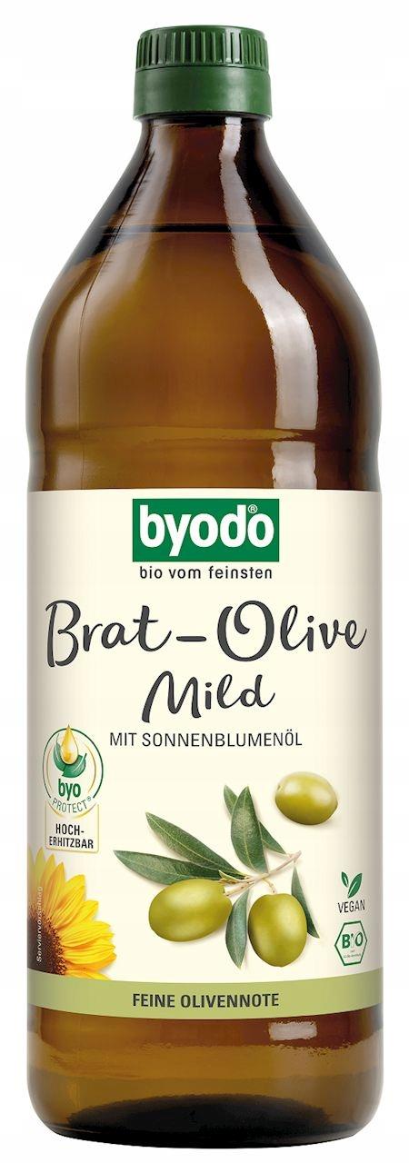 OLIVE OIL WITH SUNFLOWER OIL FOR FRYING AND COOKING 750ml BYODO