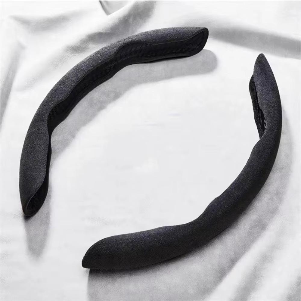 38CM Steering Wheel Cover Solid Color Steering Wheel Decoration High Quality Automotive Interior