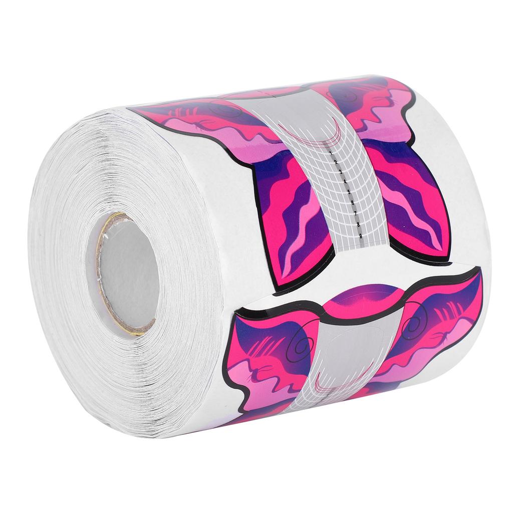 300Pcs Long UV Gel Nail Forms Self Adhesive Nail Art Extension Sticker Manicure Accessory