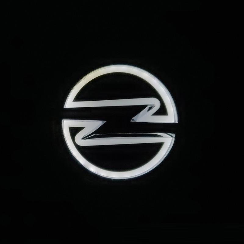 5D For OPEL Badge Light 133mm LED Trunk Emblems Rear 5D Logo Light For OPEL Zafira Astra Corsa Mokka Antara OPEL Atmosphere Lamp