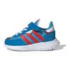adidas Originals Retropy F2 CF EL Velcro Sports Casual Non-Slip Wear-Resistant Lightweight Low-Top Walking Shoes Baby Shoes Blue Red GX9217