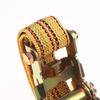 Heavy Duty Ratchet Tie Down Straps 2/3/4/6 Meter Long Double Hook Lashing Belt For Truck Cargo Securing Transport Binding