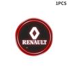 1/2pcs Car Coasters with 7 Colors Changing Light For Renault DACIA Scenic Loguna Twingo Symbol Fluence Espace Clio AccessoriesR